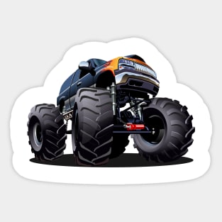 Cartoon monster truck Sticker